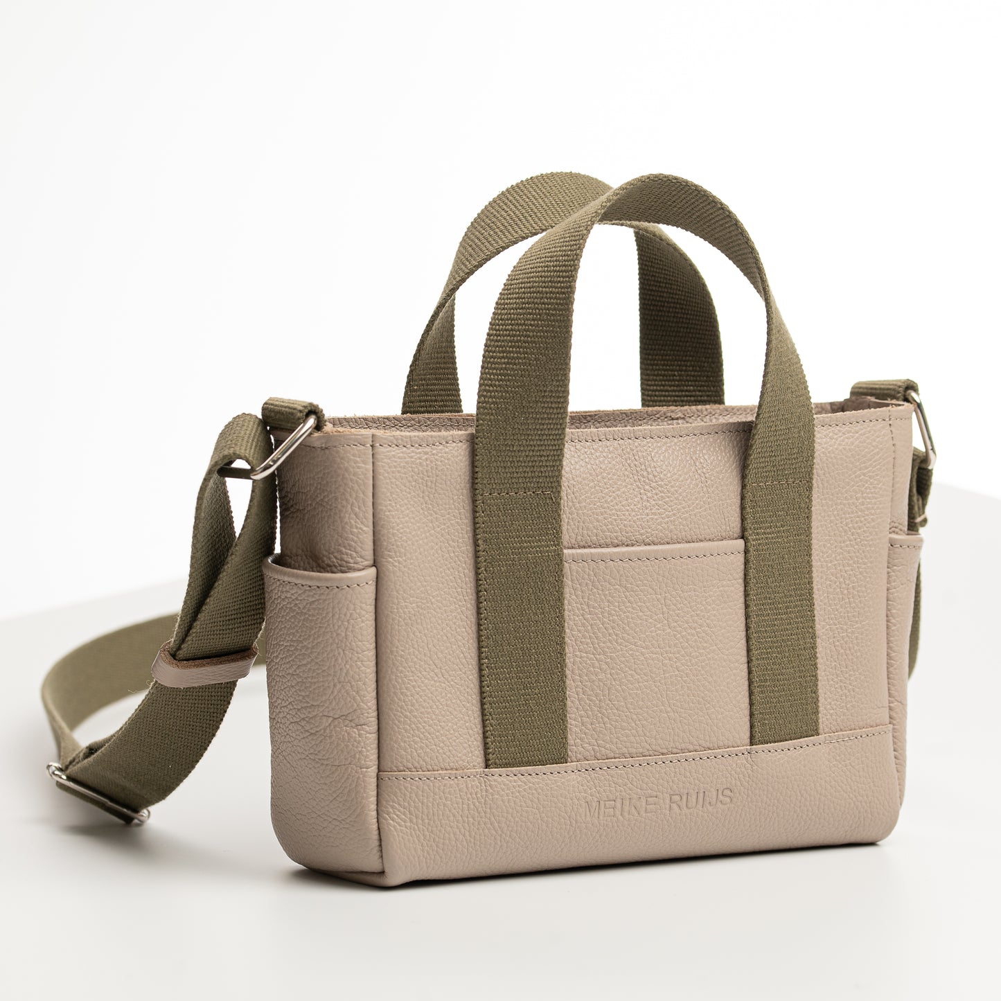 WORKSHOP crossbody (machinaal gestikt)